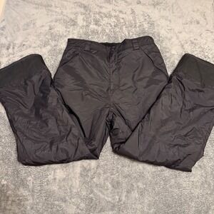 Chalet Black Snow Ski‎ Snowboard Pants Insulated Winter Nylon L